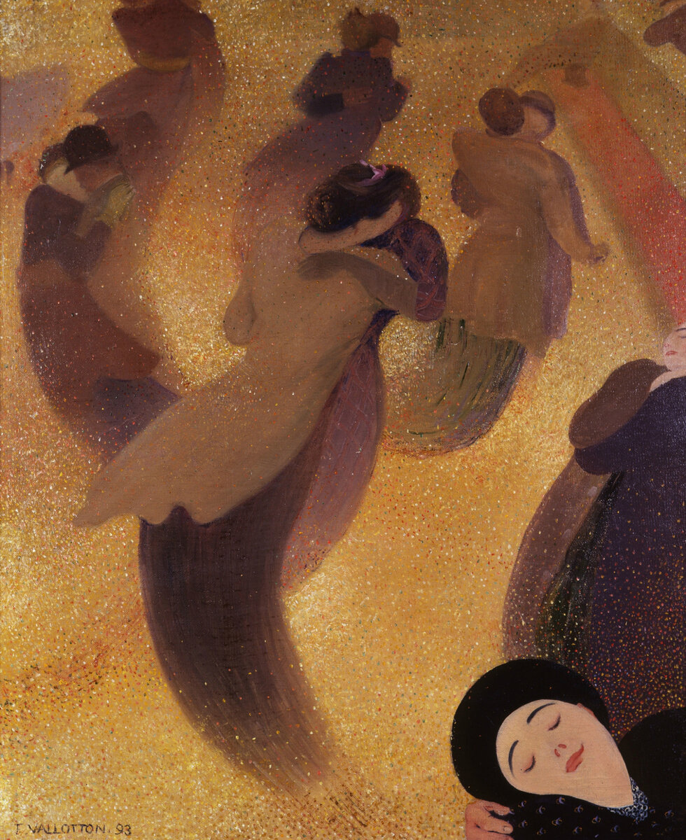 Феликс Валлоттон. Вальс. Источник: https://artchive.ru/felixvallotton/works/505558~Val's