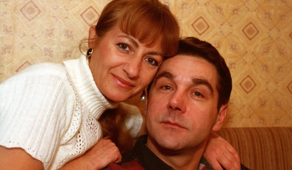 Сергей Маковецкий с женой, архивное фото