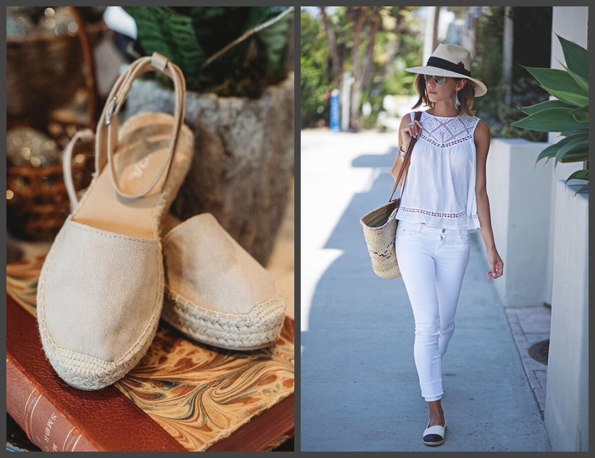 Идеальная летняя обувь - эспадрильи. Их любит даже Кейт Миддлтон |  Кипренская Style | Дзен