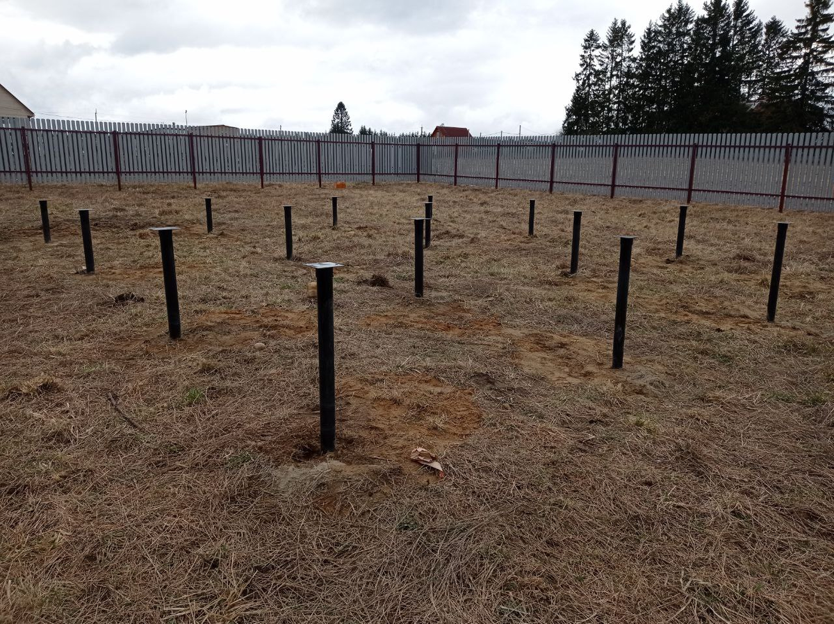 Свайный фундамент