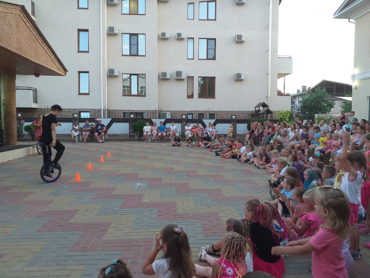 Фото из личного архива. Анимация в отеле