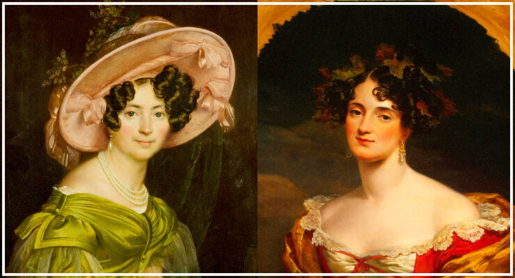 Светские львицы пушкинского периода - Зинаида и Софья Волконские. Источник https://avatars.mds.yandex.net