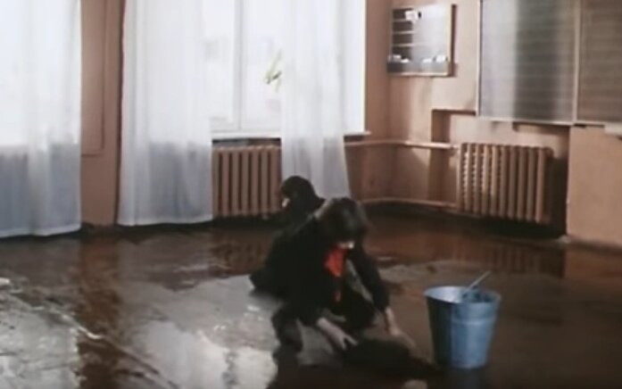 Мой скриншот из фильма "Приключения Петрова и Васечкина"