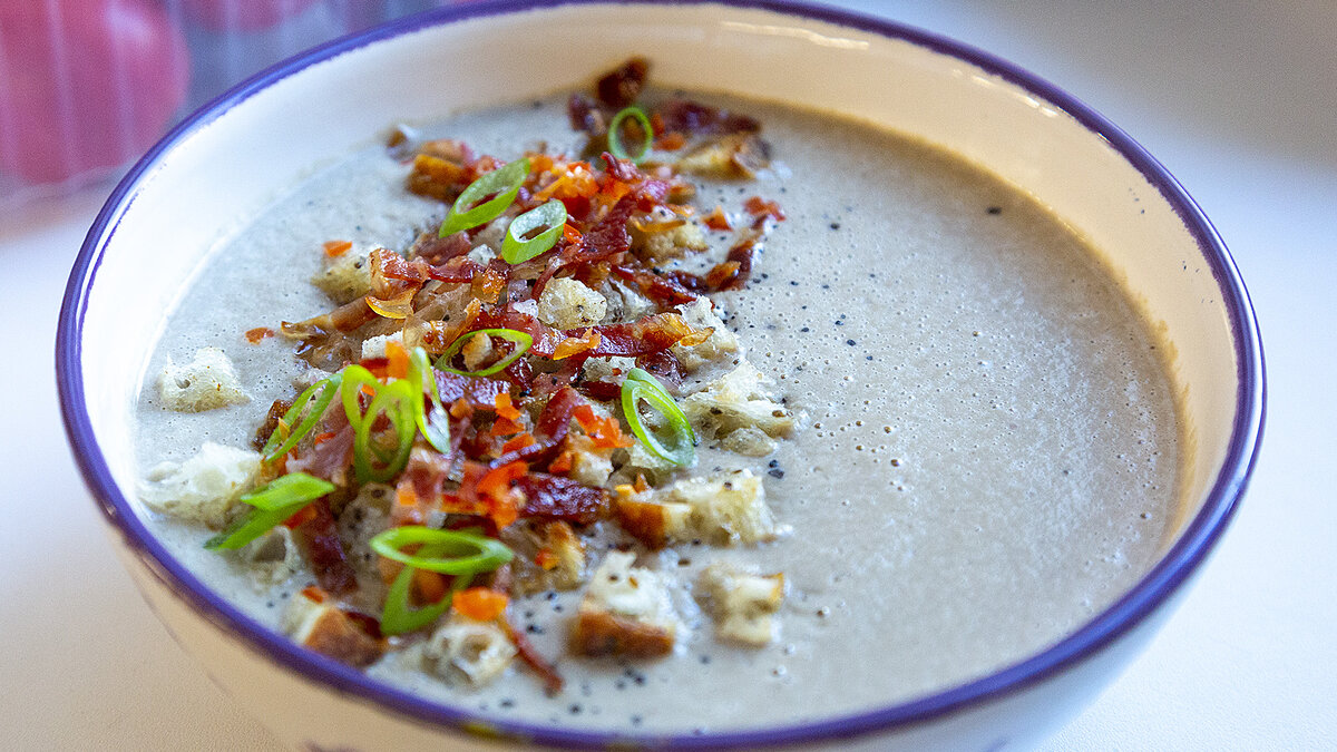 Грибной крем-суп