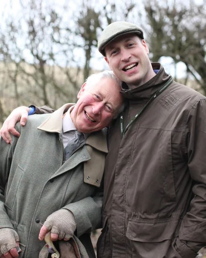 Принц Чарльз и принц Уильям, @clarencehouse