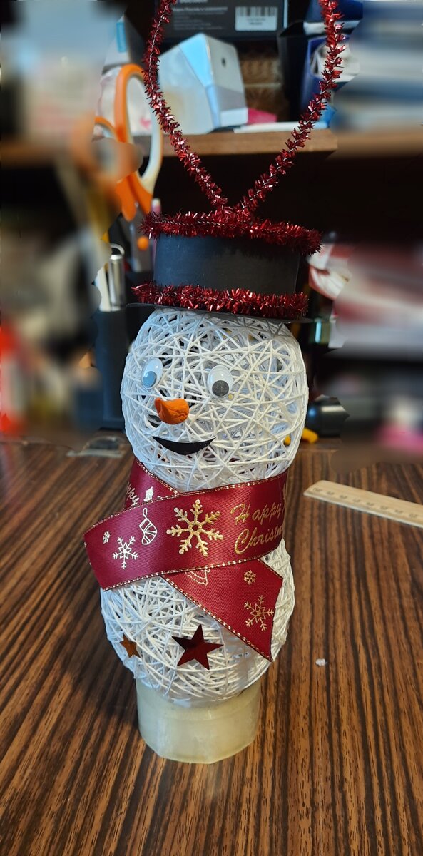 Тот самый снеговик.