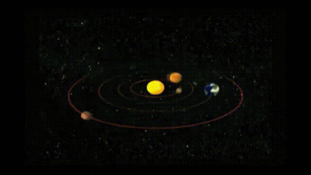 Движение солнечной системы. Источник: сайт астронома Rhys Taylor rhysy.net