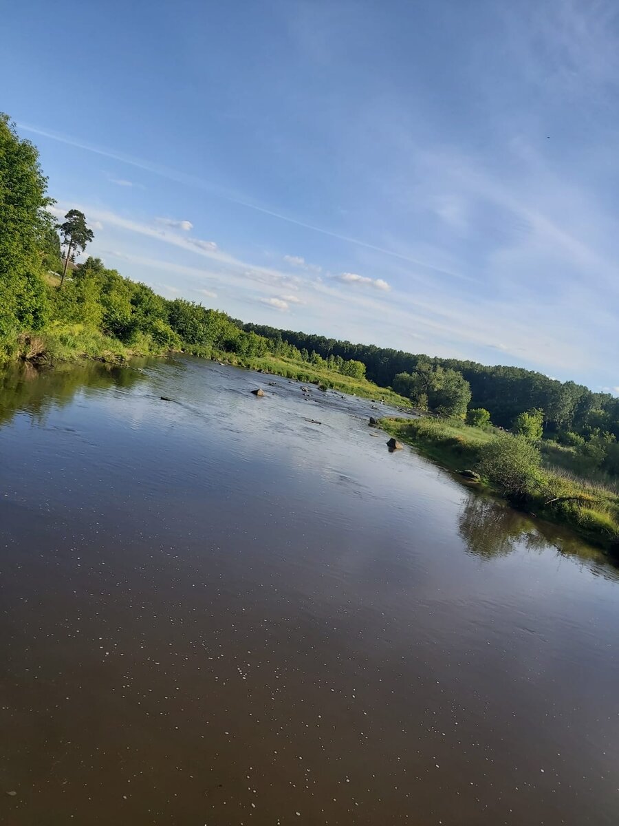 Река, бегущая в тиши