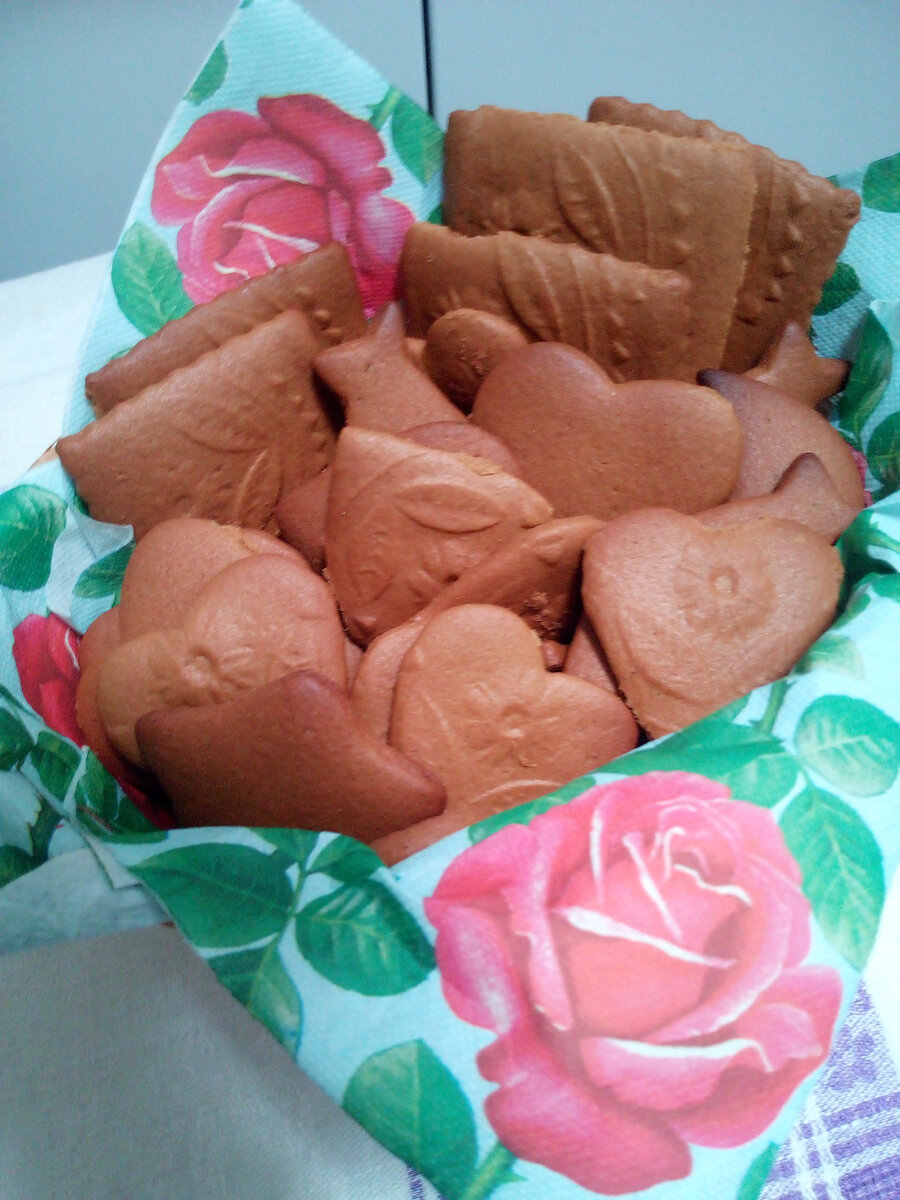 Пряники имбирные. Фото автора.                                                                                           