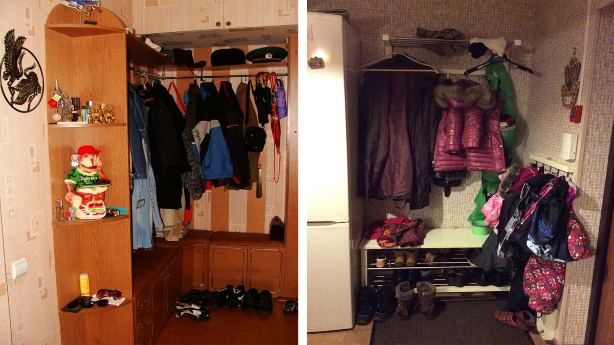 Лишние вещи в коридоре