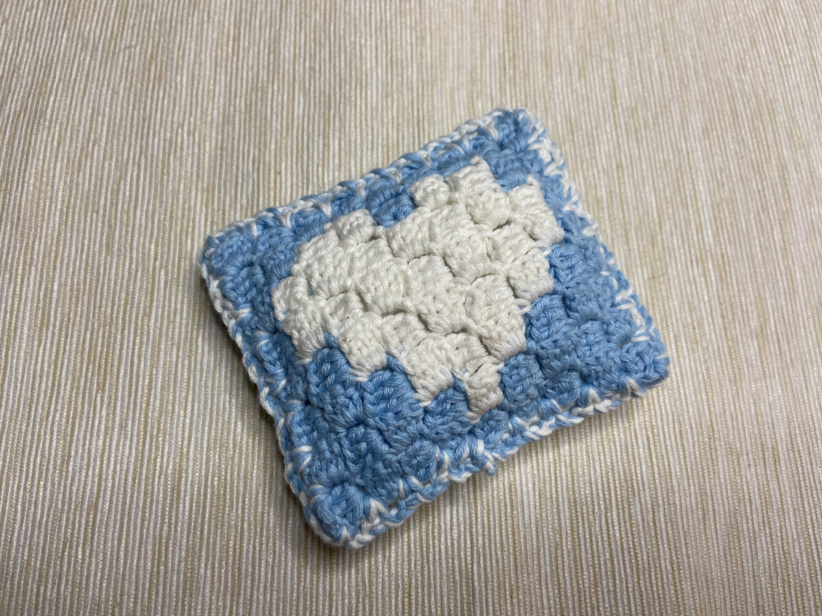 Техника вязание крючком по диагонали (из угла в угол или С2С). Crochet c2c or corner-to-corner.