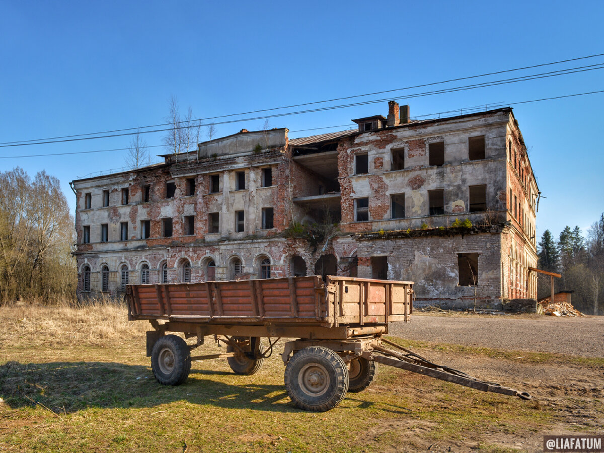 Фасад со стороны леса