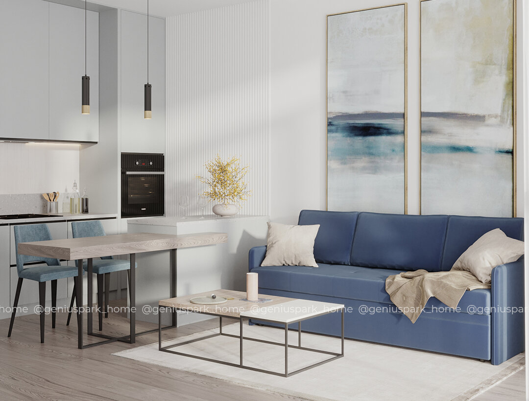 Прямой диван Летти от производителя Geniuspark