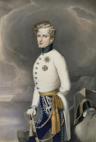 Родной сын Наполеона. Leopold Bucher . Malmaison, Musée national des châteaux de Malmaison et Bois-Préau