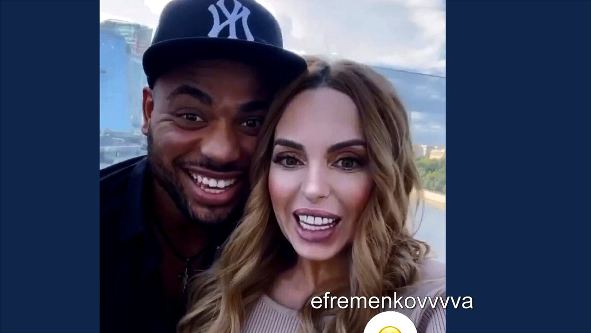 Ефременкова и Мондезир ждут близнецов, инстаграм