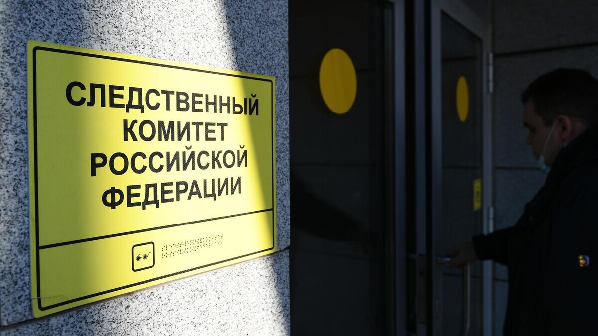    Человек заходит в здание Следственного комитета РФ в Москве© РИА Новости / Максим Блинов
