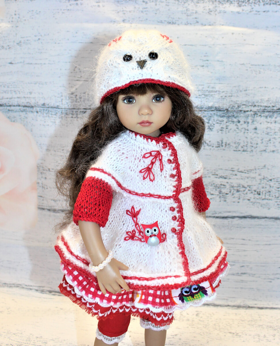 Совушка в красном.