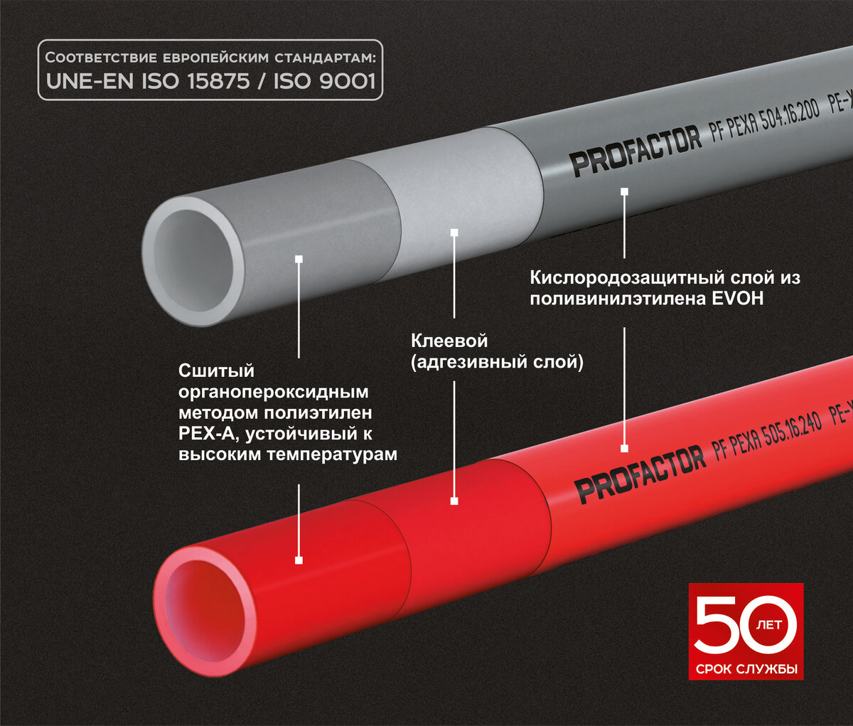 Труба полимерная PEX-A Valtec с антидиффуз. Слоем EVOH 16 (2,2) (va1622.3.c) 200 м