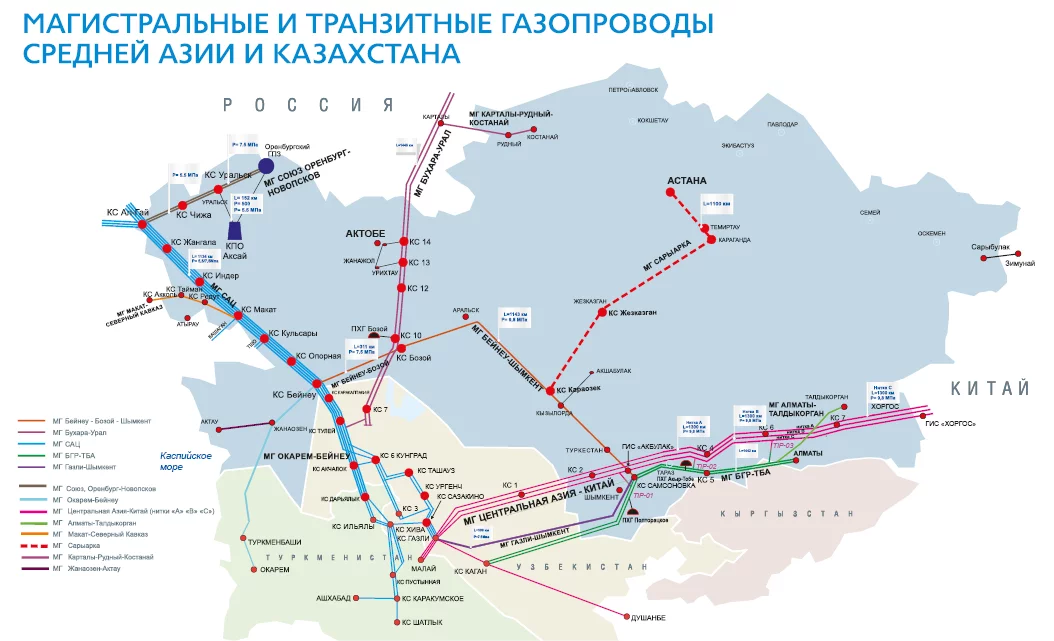 Карта газопровода спб