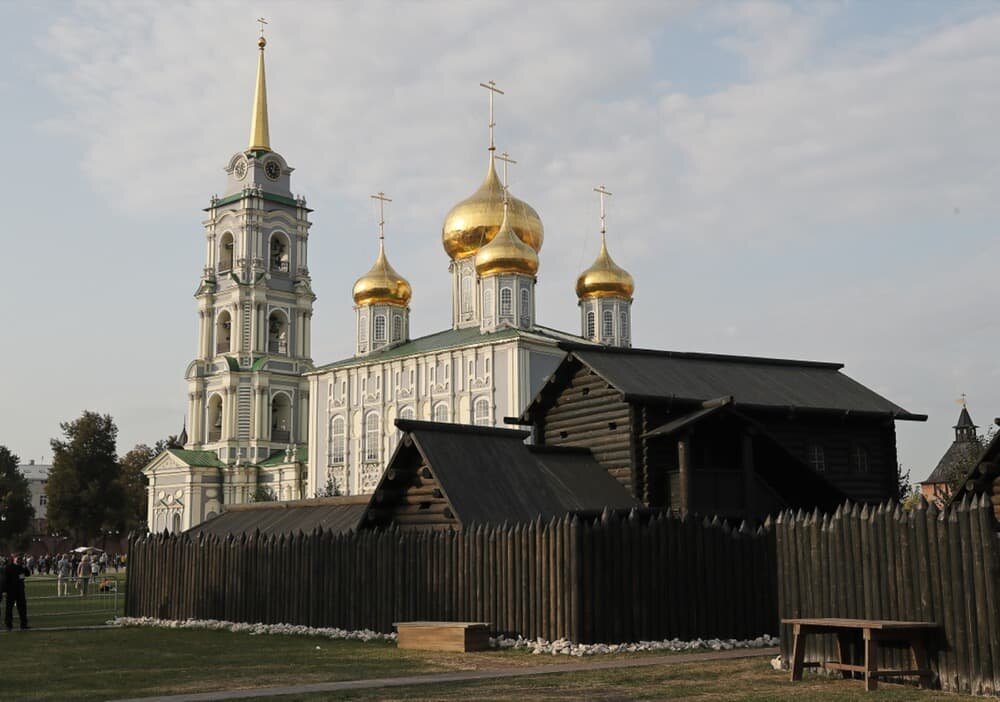 Тула. Вид на Успенский собор и Тульский кремль. Александр Рюмин/ТАСС