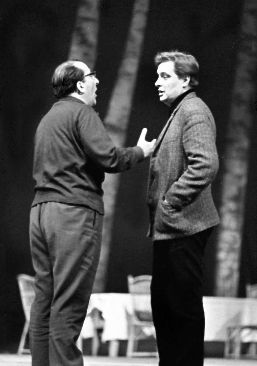     Басилашвили не скрывает, что во многом обязан режиссеру Георгию Товстоногову. Фото: БДТ