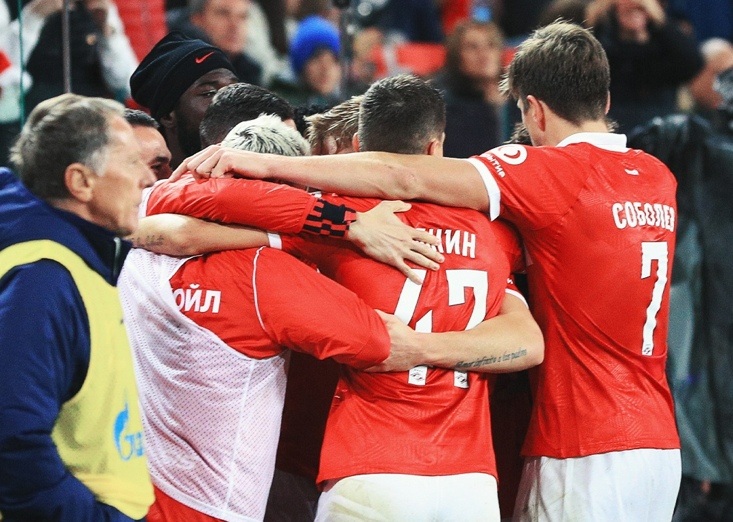 "Спартак" разгромил "Зенит" со счетом 3:0. Фото: ФК "Спартак"