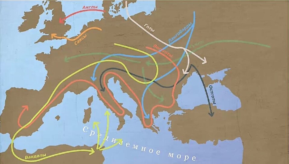 Великое переселение народов фото Из-за чего погибла Римская империя, и скоро ли закончится "глобальное потепление