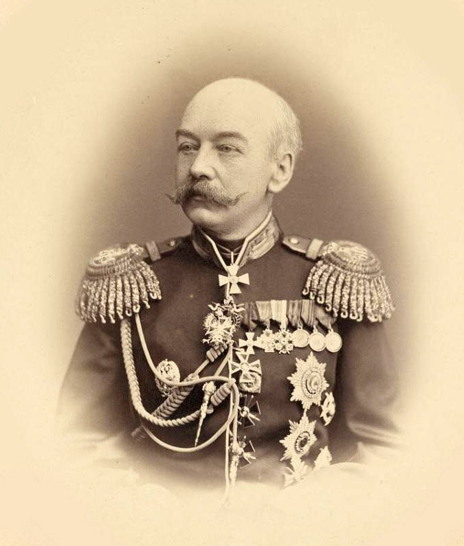 Главнокомандующий хивинского похода Константин Петрович фон Кауфман