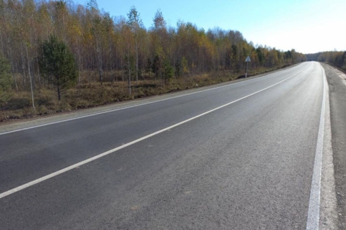    В Омской области сдали участок отремонтированной дороги