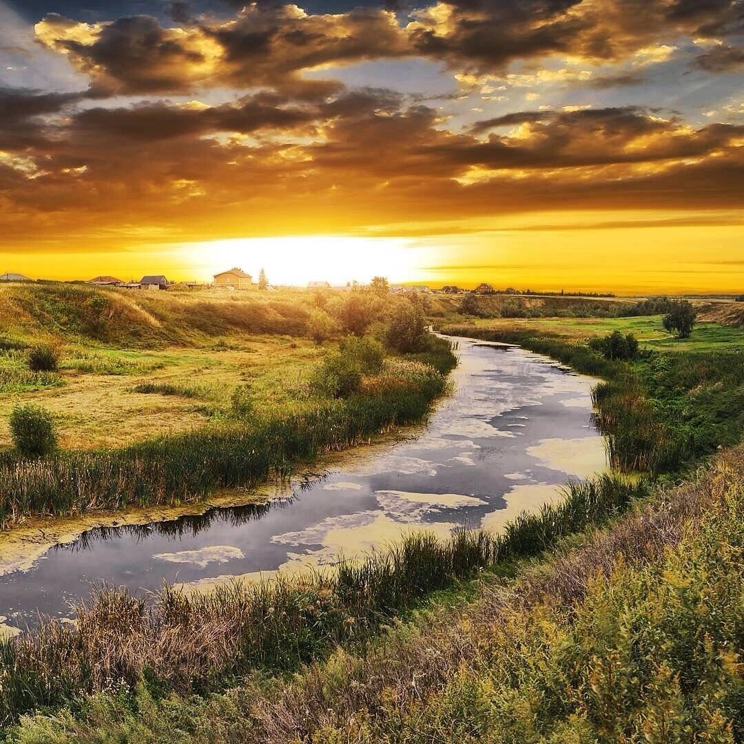 Небо серое и холодная вода в реке.... Фото из контакта