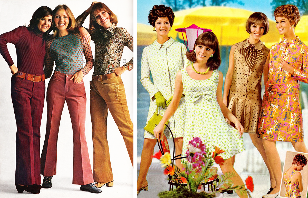 Ретро в одежде. Фото взяты из Интернета в иллюстративных целях.