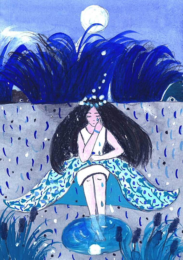 Иллюстрация Ирины Елагиной, члена Союза художников России