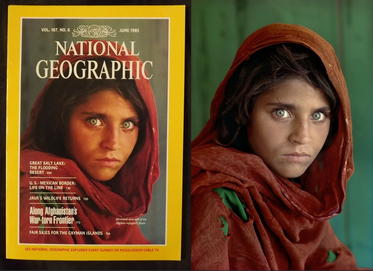 Девочка с обложки National Geographic