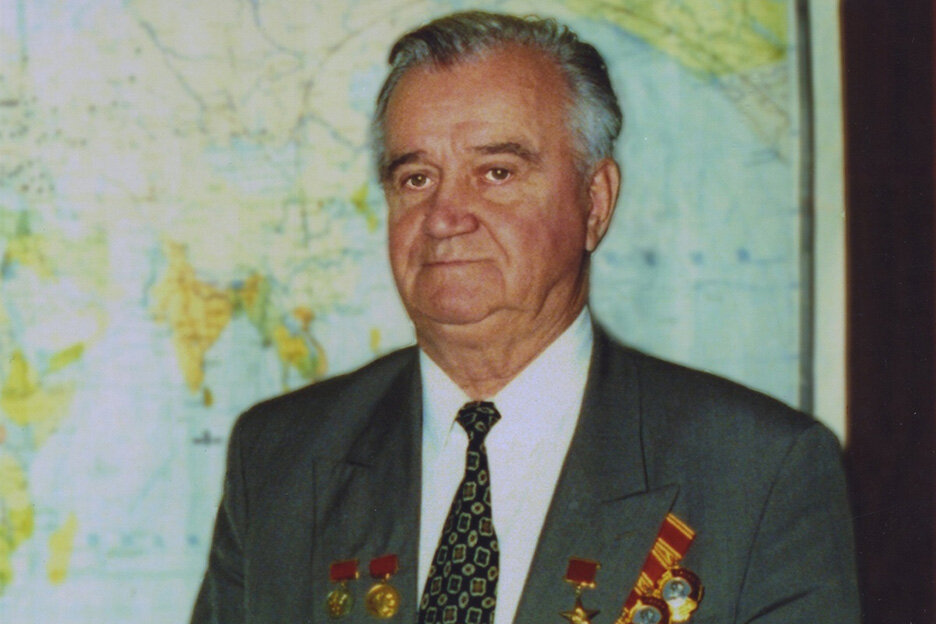   Геннадий Яковлевич Гуськов. Конец 1990-х годов /Музей Зеленограда