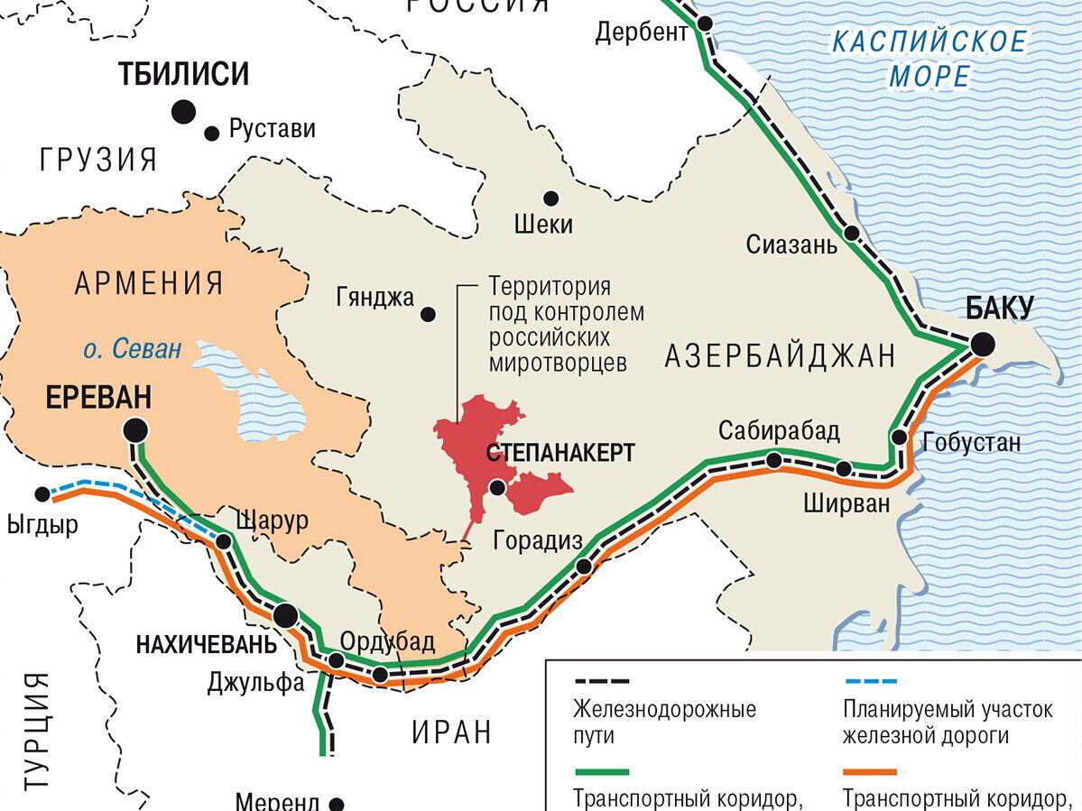 Проект зангезурского коридора