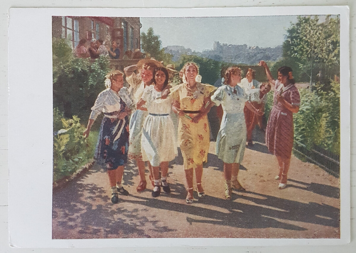 А. Китаев "Выпускницы" 1954 год.