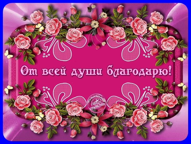 Благодарю всех своих читателей и подписчиков за поддержку и внимание к моему труду