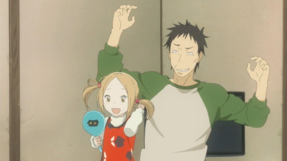 Дайкичи делает впервые прическу Рин