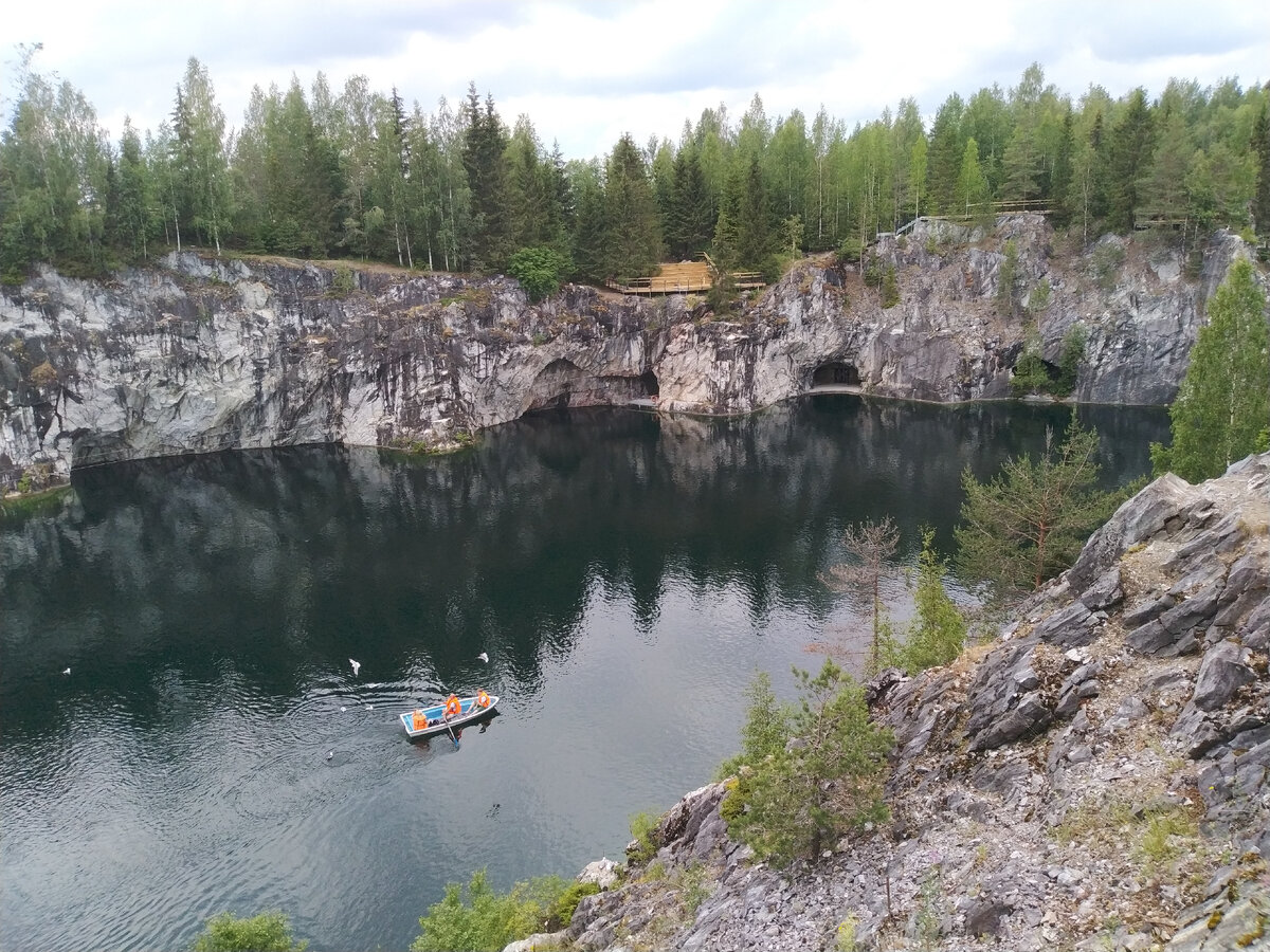 Рускеала подземная экскурсия фото