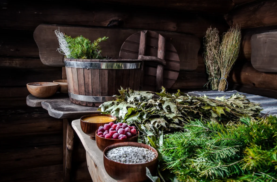 🌿 Использование трав для бани в парной