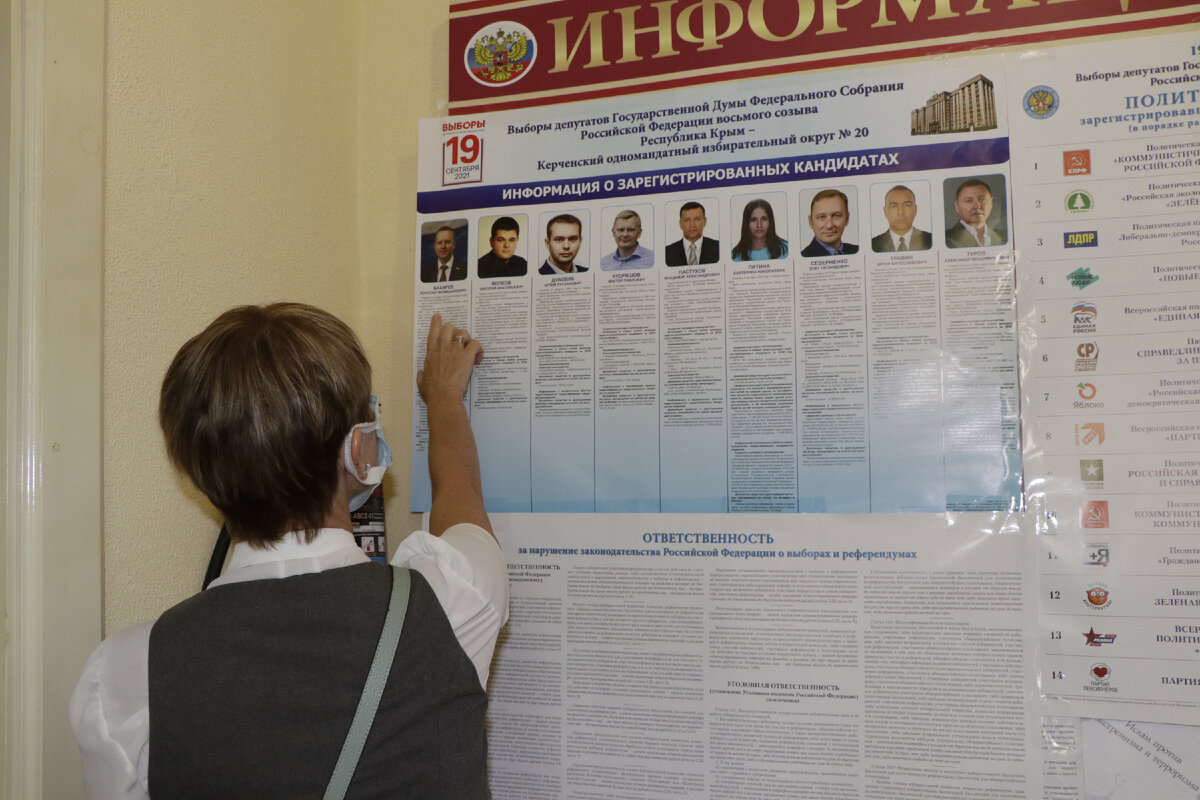 С биографией К. Бахарева крымчане знакомились с особым вниманием, что отразилось на итогах голосования