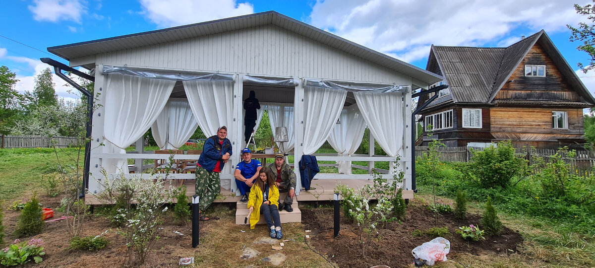 беседка для Елены Цыплаковой