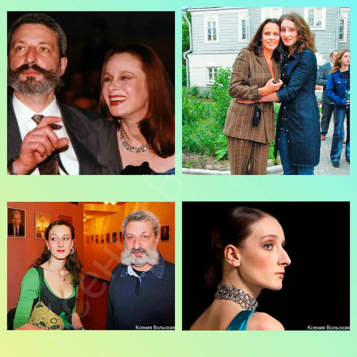 Мариэтта с родителями 