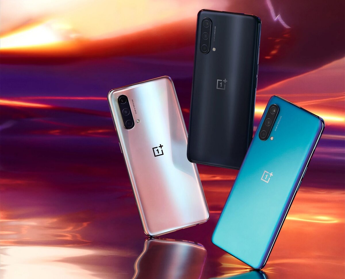 три цвета смартфона OnePlus Nord CE