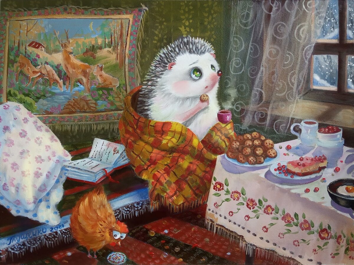 Ирина Глущенко "Вот и зима"