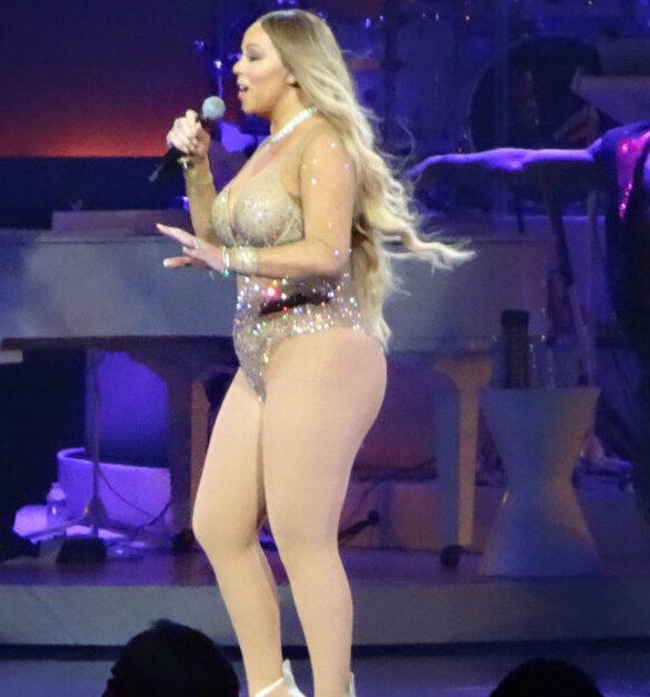 Фото Мэрайи Кэри до похудения