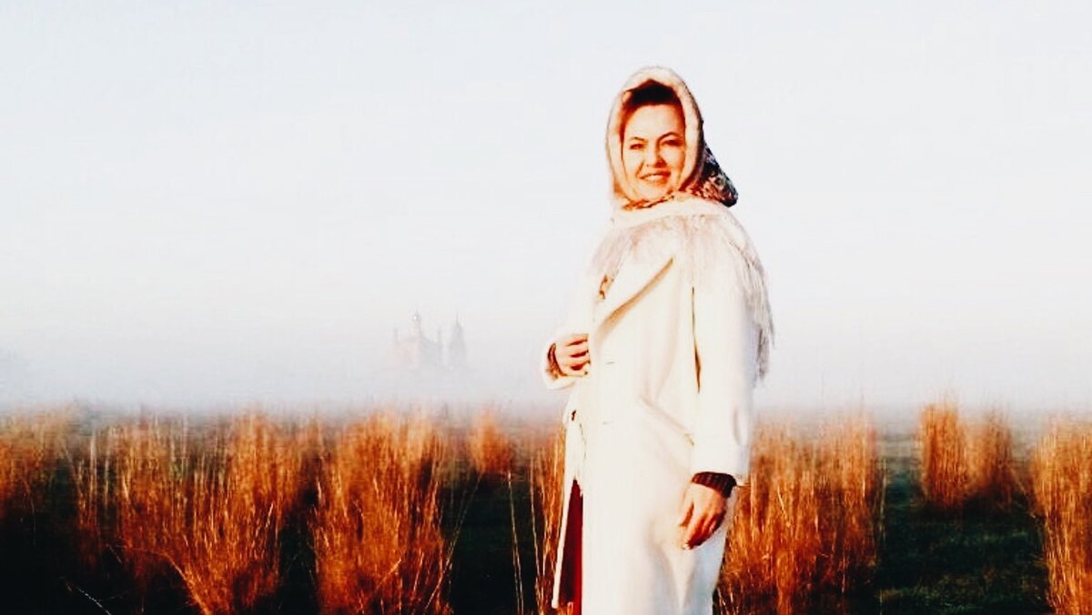 Фото из личного архива. Окрестности села Сандата и Березовки, вдали - храм Георгия Победоносца