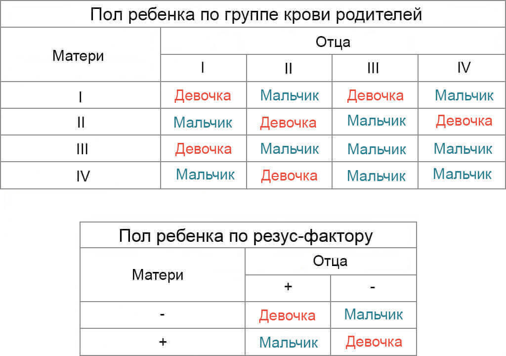 Муж 1 отрицательная жена 1 положительная. Пол ребёнка по группе крови родителей таблица. Определение пола ребенка по таблице группе крови. Определение пола будущего ребенка по группе крови родителей. Таблица определения пола ребенка по группе крови матери и отца.