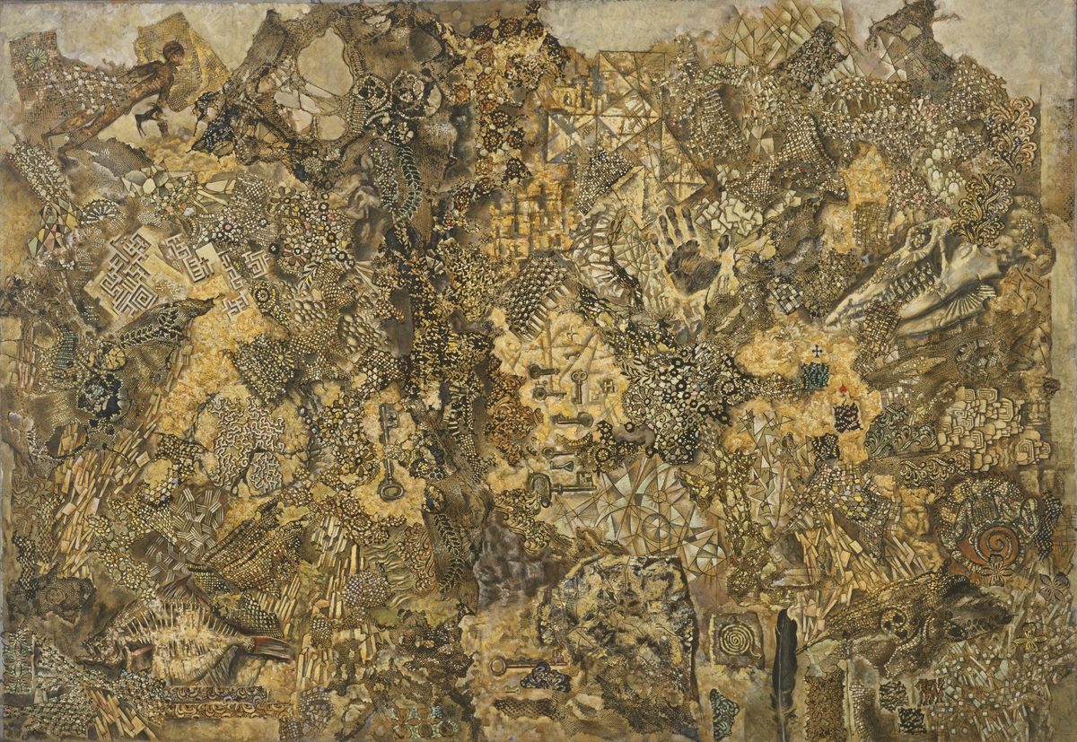 Плавинский Д, Голоса тишины. 1962. MoMA, Нью-Йорк