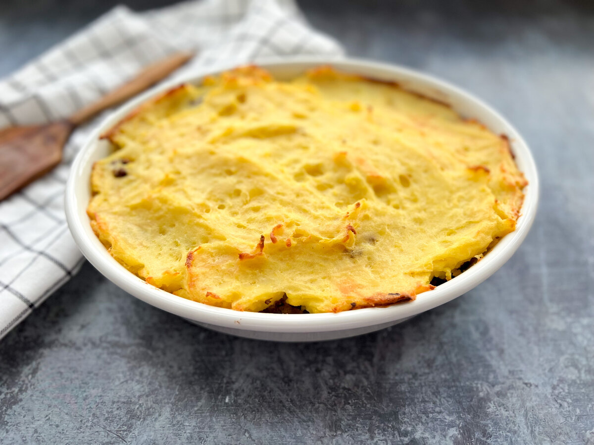 Картофельная запеканка с фаршем